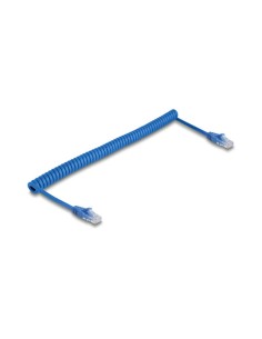 Cable Delock Rj45 Spiral  Mecker Zu Mecker Cat.6utp 1,3-3,3m