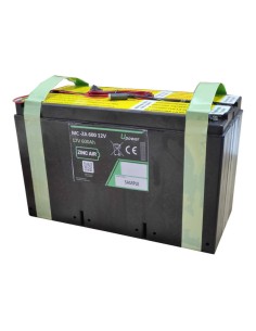 Global Bat-12v600-dc Batería De Zinc-aire 12v-600. Triple...