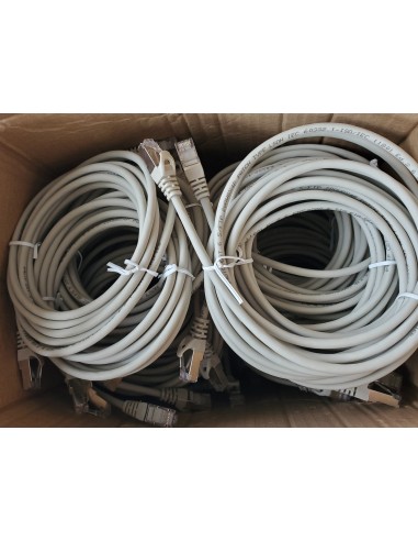 Equip Cable De Red Cat6 S/ftp 2xrj45 2m Gris
