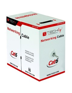 Techly Bobina Cable De Red S/ftp Cat.6 305m Solid Cca Pimf 2