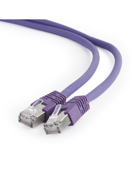 Gembird Cable De Red Rj45 Cat. 6a Sftp Lszh 2m Purple Pp6a-lszhcu-v-2m