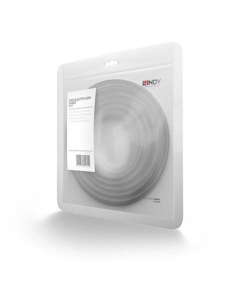 Cable Lindy Cat 6a S/ftp 0.5m Grey