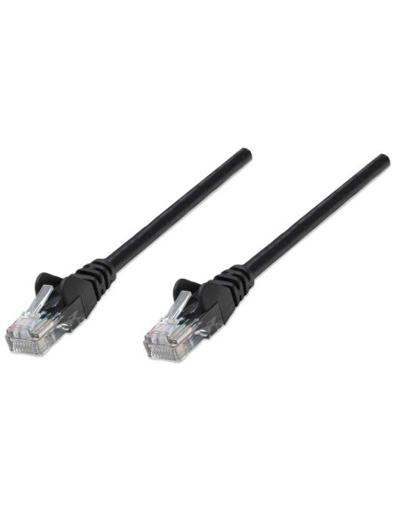 Intellinet Patchkabel Rj45 U/utp Cat5e 5.0m Hebelschutz Schw