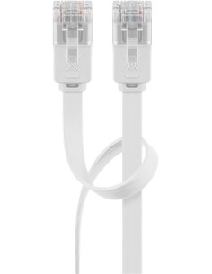 Cable  Goobay 95191 De Red Blanco 1,5 M Cat5e U/utp (utp)... 2