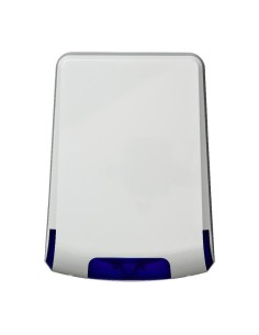 Teletek Sr300bbm Sirena Exterior Flasch Azul Vertical....