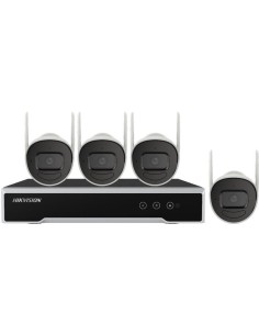 Kit Wi-fi Nvr 4mp + Hdd 1tb + 4 Bullet 2mp Hikvision