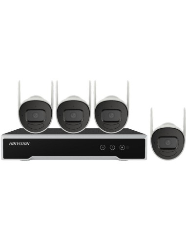 Kit Wi-fi Nvr 4mp + Hdd 1tb + 4 Bullet 2mp...