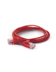 Wantec Cable De Red Utp Cat6a D 2,8mm 0,10m Rot