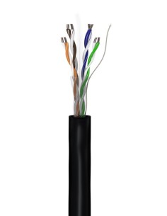 Cable De Red Exterior Goobay Cat 5e, U/utp 57198 100 M 2