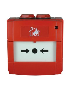 Notifier W5a-rp02sg-n026-41 Pulsador De Alarma Ip67 Con...