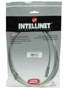 Intellinet Patchkabel Rj45 U/utp Cat5e 2.0m Hebelschutz Grau 2