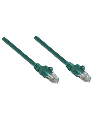 Intellinet Rj-45 M/m, 2m Cable De Red Verde...