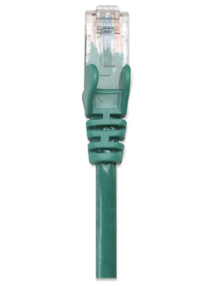 Intellinet Rj-45 M/m, 2m Cable De Red Verde Cat5e U/utp [utp]