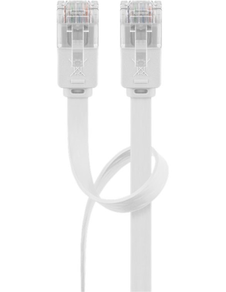 Goobay Latiguillo Rj-45   Rj-45 7m Blanco Cat5e