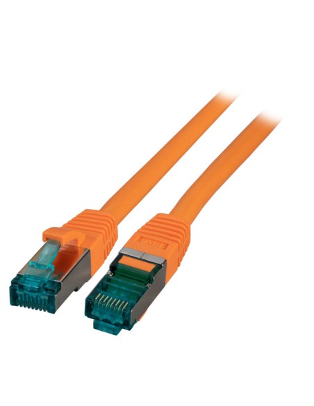 Efb Rj45 Cable De Red S/ftp, Cat.6a, Lszh, 15m, Orange