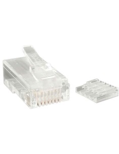 Startech.com Crj45c6str50 Conector Rj-45 Transparente