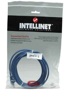 Intellinet Patchkabel Rj45 U/utp Cat5e 5.0m Hebelschutz Blau 2