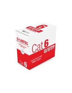 Alantec Kiu6pvc305q Cable De Red Gris Claro 305 M Cat6...