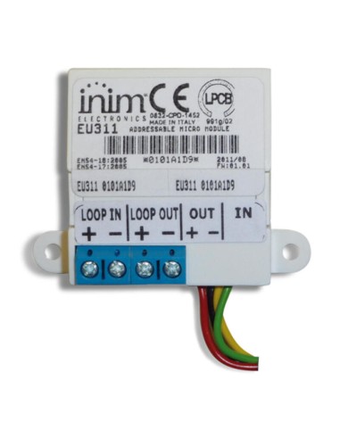 Inim Eu311s Micromódulo De Salida Con Aislador...
