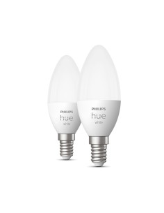Bombillas Philips Hue White Pack De 2 E14 929003021102 2
