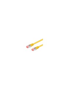 Cable Goobay Cat.6a S/ftp Pimf Amarillo, 1 Metro, Doble...
