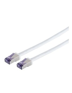 Cable De Red  Lanview Lvn-cat6a-flex-3mwh Blanco 3 M...