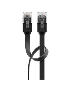 Cable De Red  Goobay 95380 Negro 1 M Cat6 U/utp (utp)... 2