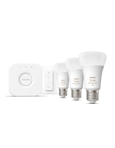 Kit De Bombillas Led Inteligente Philips Hue +...