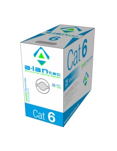 A-lan Kiu6lsoh305 Cable De Red Gris 305 M Cat6 U/utp (utp)