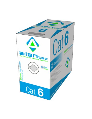 A-lan Kiu6lsoh305 Cable De Red Gris 305 M Cat6...