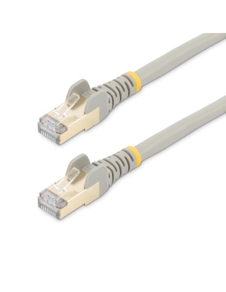 Cable 3m Red Ethernet Rj45 Stp Cabl Cat6a Snagless Gris