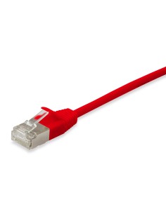 Equip Cable De Red Cat6a F/ftp 2xrj45 1.00m Rojo Slim Lszh 2