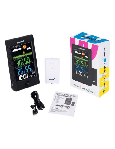 Termohigrómetro Levenhuk Wezzer Teo Th40