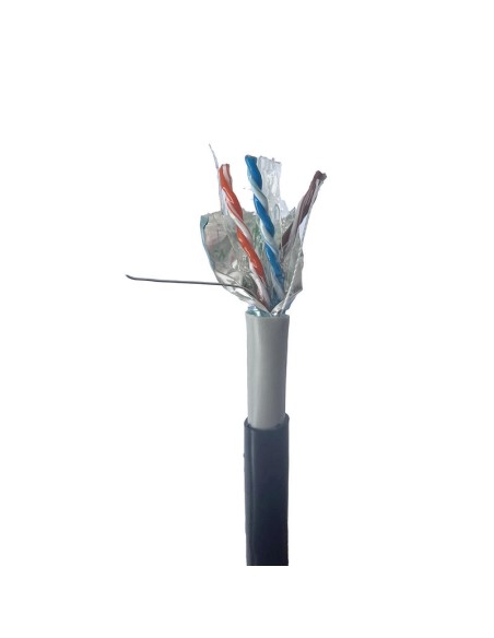 Gembird Cat6 Ftp Lan Gel Filled Outdoor Cable Solid 305m Black