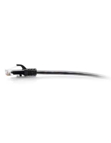 C2g Cable De Conexión Ethernet Delgado Sin Apantallar (utp) Con Protección Antienganche Cat6a De 3,1 M - Negro