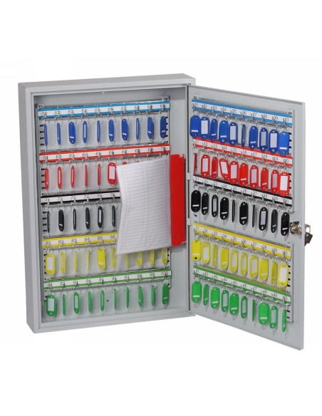 Phoenix Kc0603k, Gris, 100 Colgador(es), Llave, 380 X 80 X 550 Mm