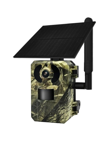 Cámara De Seguridad Ip Escam Qf380 4g/lte Solar