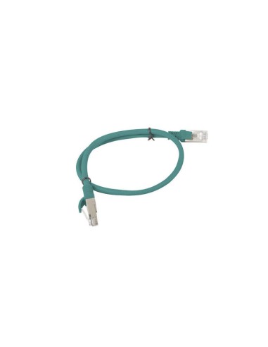 Cable De Red Lanberg Rj45 Utp Cat 5e 0.5m Verde...
