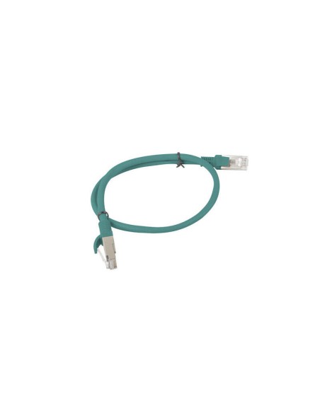 Cable De Red Lanberg Rj45 Utp Cat 5e 0.5m Verde Pcu5-10cc-0050-g