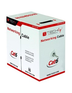 Cable Techly Itp-c6f-fl De Red Gris 305 M Cat6 F/utp (ftp) 2