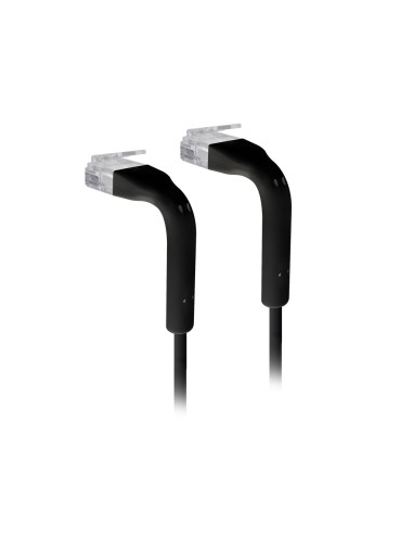 Cable Red 0,1m Negro Ubiquiti Us-patch-rj45bk...