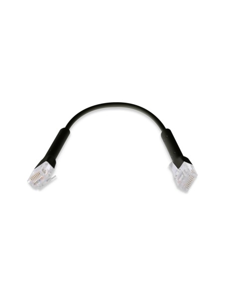 Cable Red 0,1m Negro Ubiquiti Us-patch-rj45bk Unifi Cat6