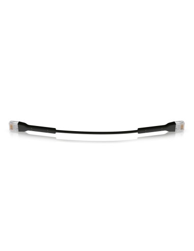 Cable Red 0,1m Negro Ubiquiti Us-patch-rj45bk...
