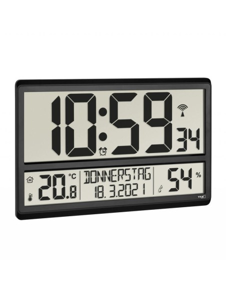 Tfa-dostmann 60.010709 Estación Meteorológica Digital Negro Batería
