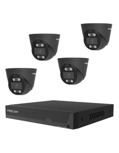 Foscam Fn9108 E T4 2t, Conjunto Negro