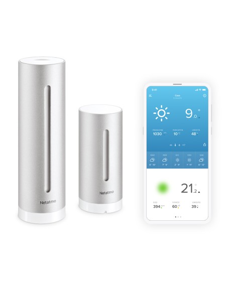 Netatmo Estación Meteorológica Inalámbrica Interior Exterior  Nws01-ec