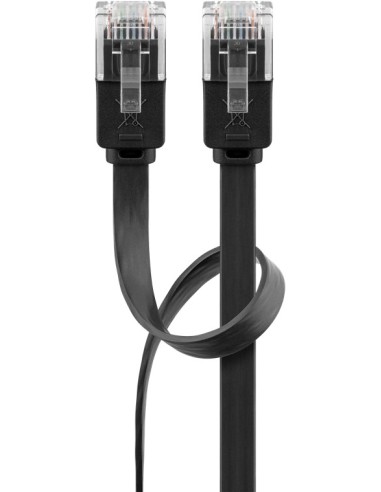 Goobay 95382 Cable De Red Negro 1,5 M Cat6...