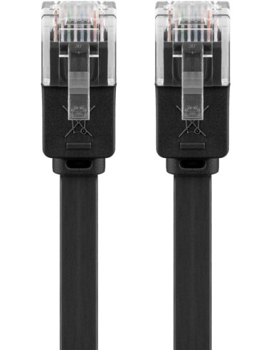 Goobay 95385 Cable De Red Negro 20 M Cat6 U/utp...