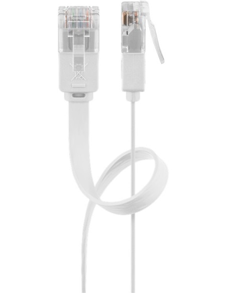 Goobay 95152 Cable De Red Blanco 2 M Cat6 U/utp (utp)