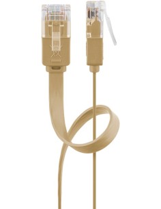 Goobay 95882 Cable De Red Marrón Claro 1,5 M Cat6 U/utp...